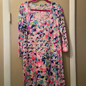 Lilly Pulitzer Multicolor Dress!  Medium!  EUC!  Fast shipping!